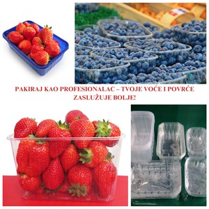 Plastične posude za voće i povrće