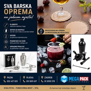 Sve za profesionalno opremanje bara na jednom mjestu