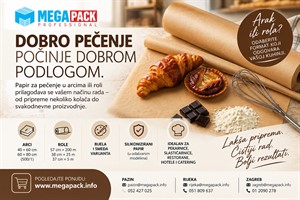 PAPIR ZA PEČENJE U ARCIMA I ROLAMA