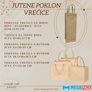 Ekološke i elegantne jutene vrećice za svaku priliku